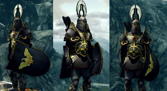 Преторианская броня из HoMM VI / HoMM VI Praetorian Armor Set для TES V: Skyrim