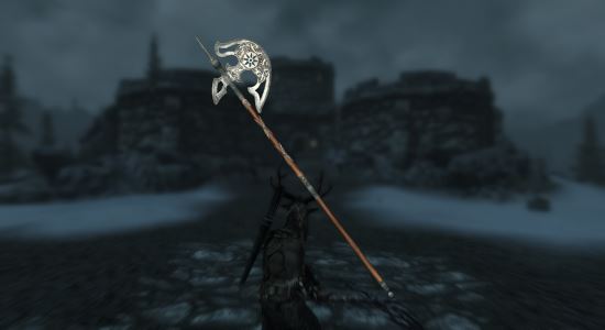 Стальная Алебарда для TES V: Skyrim