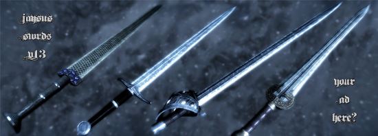 Оружие от JaySus \ JaySus Swords для TES V: Skyrim