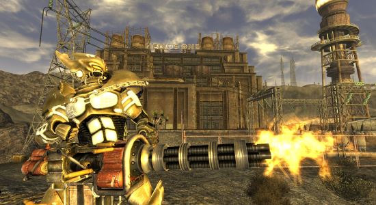 Силовая броня Западного Братства Стали для Fallout 3
