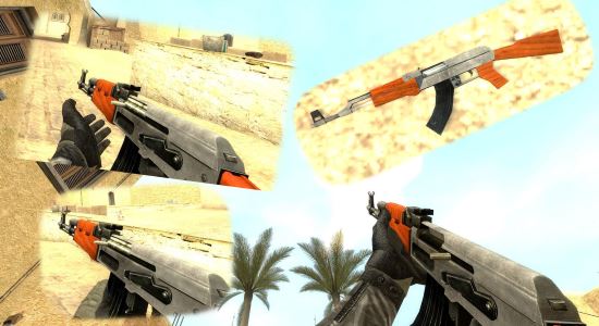 Custom АК-47 для Counter-Strike Source