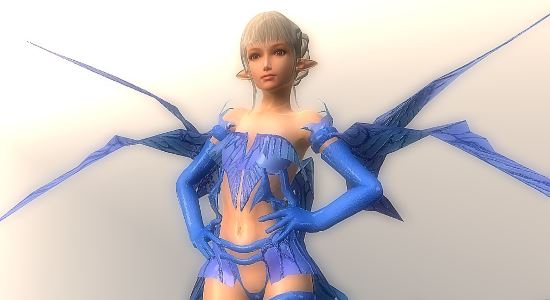 Fairy Wings Aquarius / Одеяние Феи Воды для TES IV: Oblivion