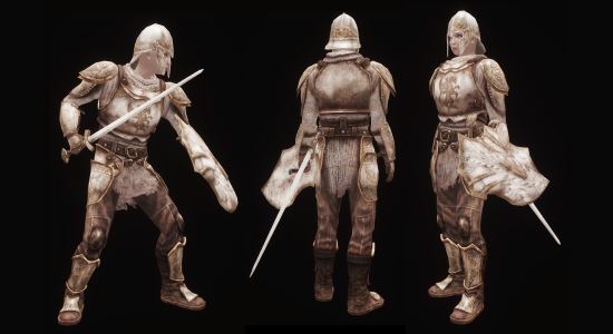 Knight Armor Set для TES V: Skyrim