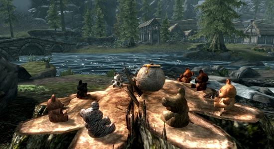 Плюшевые мишки / Teddybears для TES V: Skyrim