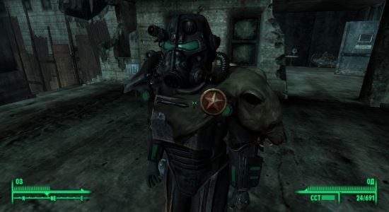 Обожженная Силовая броня Сьерра для Fallout 3