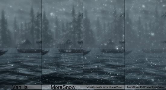 Больше снега и дождя для TES V: Skyrim