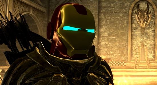 Vibranium Helmet / Шлем Железного Человека для TES V: Skyrim