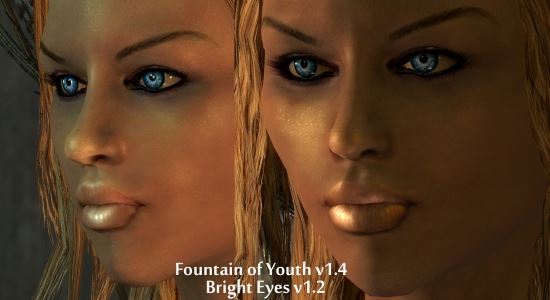 Яркие глаза / Bright Eyes для TES V: Skyrim