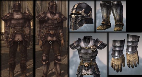 NecroGuard Armor Set для TES V: Skyrim