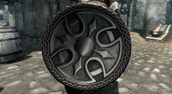 Reapers Steel Shield Replacer / Реплейсер Стального Щита для TES V: Skyrim