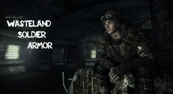 Броня Солдата Пустоши / Wasteland Soldier для TES V: Skyrim