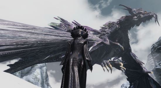 Бехем Пернатый Дракон \ Behem The Feathered Dragon для TES V: Skyrim