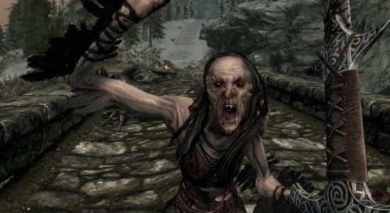Scary Hagraven / Страшные Ворожеи для TES V: Skyrim