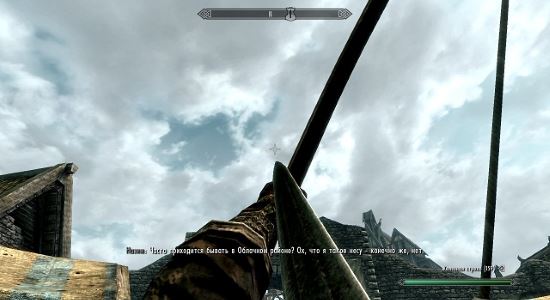 Стрельба мечами / Oddball Arrow - shot-a-sword для TES V: Skyrim