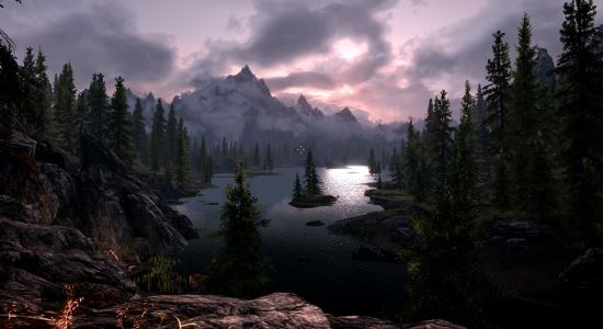 Теплая темнота для RCN \ Light in Darkness для TES V: Skyrim