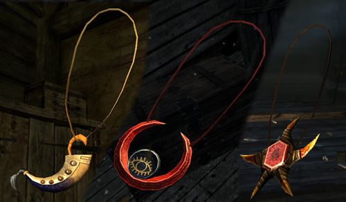 Ashland Amulets - Morrowind Artifacts / Артефакты Ашланда для TES V: Skyrim