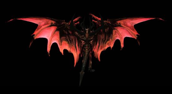 Настоящие демонические крылья \ Storm Wings для TES V: Skyrim