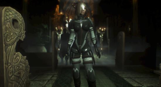 Сет Стальной девы / Steel Maiden Armor для TES V: Skyrim