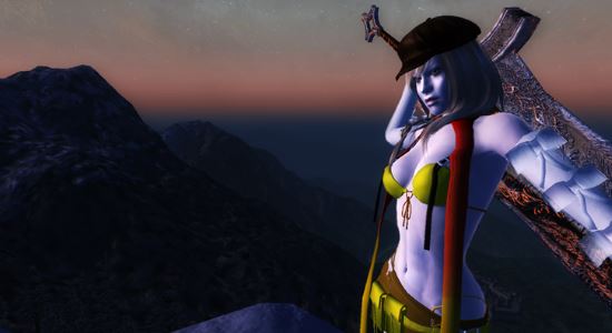 FFX-II Rikku Clothing & Boots / Костюм и ботинки Рикку из FF X-II для TES IV: Oblivion
