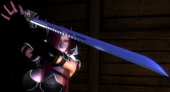 BlackDragonNinjato / Ниндзято Чёрный Дракон для TES IV: Oblivion