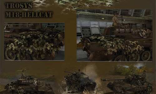 M18 Hellcat с экипажем для World Of Tanks