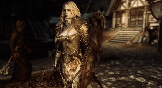 Броня под UNPB + BBP \ UNPB Armor Shop для TES V: Skyrim