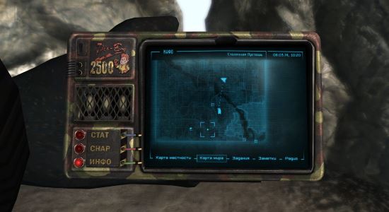 PipBoy 2500 + (Hi-Res Retexture) для Fallout 3