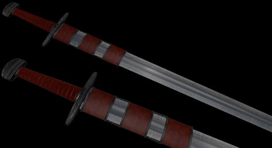 Мечи-бастарды \ Type K Bastardsword для TES V: Skyrim