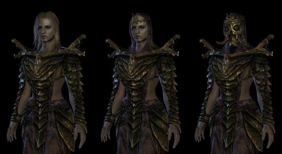 Сет Драконьего жреца \ Dragon Priests Armor для TES V: Skyrim