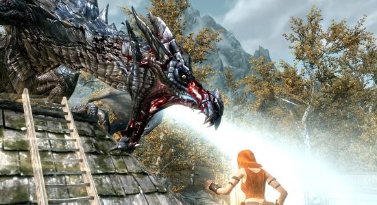 Драконы - новые особи / Bellyaches New Dragon Species and Ohdaviing Replacer для TES V: Skyrim