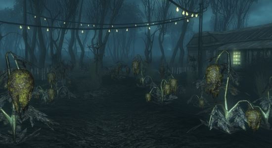 PFPR - респаун фруктов Панга на кустах в DLC Point Lookout для Fallout 3