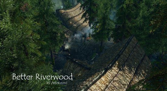 Улучшенная деревня Ривервуд / Better Riverwood для TES V: Skyrim