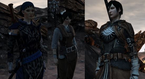 Рескин первоначальной брони для Dragon Age 2