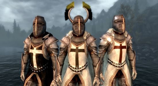 Средневековая рыцарская броня \ Matys Medieval Knights для TES V: Skyrim