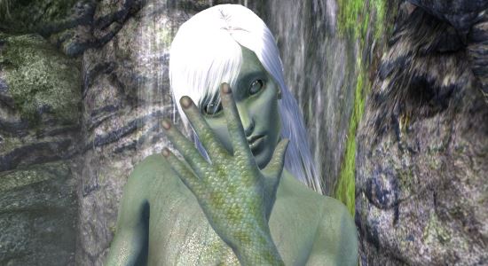 Capucines Aquamer Race / Раса водяных эльфов от Capucine для TES IV: Oblivion