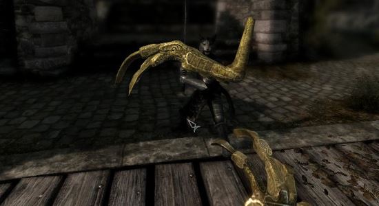 Драконьи когти в качестве оружия / Dragonclaw Weaponry для TES V: Skyrim
