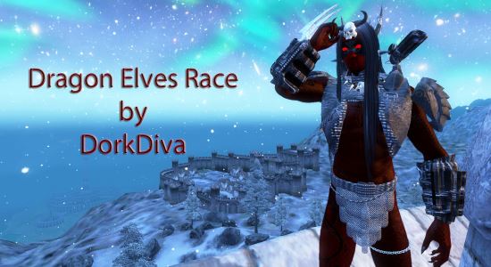 The Dragon Elves / Раса Драконовых Эльфов для TES IV: Oblivion