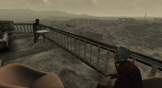 Метательный нож [Throwing Knife] для Fallout 3