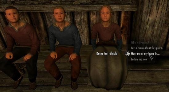 Усыновление / Adopt a child для TES V: Skyrim