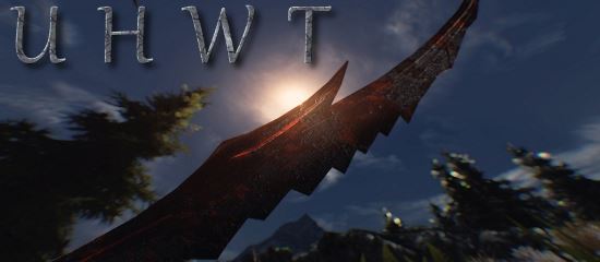 HD ретекстур всего оружия / Unique HD Weapon Textures - UHWT для TES V: Skyrim