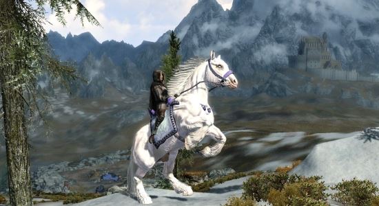 Slofs Unique Frost / Изменение коня "Мороз" для TES V: Skyrim