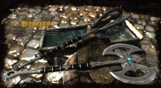 Набор тяжелого оружия Темных Крестоносцев / DCR - Heavy Weapons Set для TES V: Skyrim