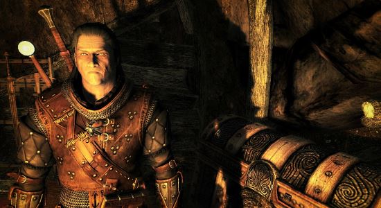 The Witcher 2 - HD Retexture of Craftable Seltkirk Armor для TES V: Skyrim