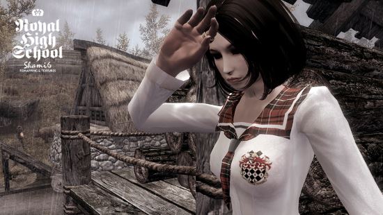 Униформа Королевской средней школы для TES V: Skyrim