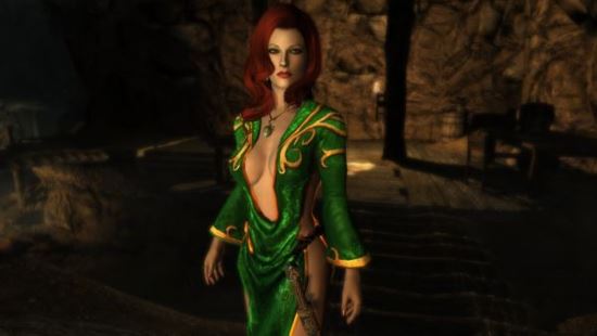 Sorsha the Fallen -Elemental Mage Companion / Сорша Падшая для TES V: Skyrim
