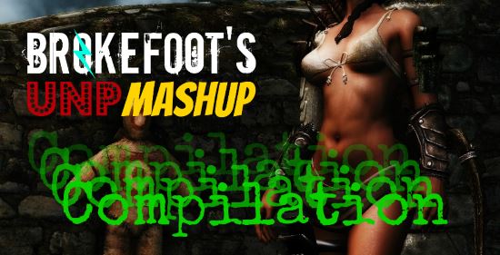 Компиляция брони от Brokefoot \ Brokefoot UNP Mashup Compilation для TES V: Skyrim