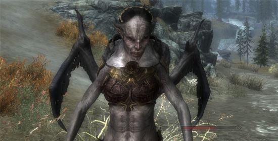 Vampire Lord Retexture для TES V: Skyrim