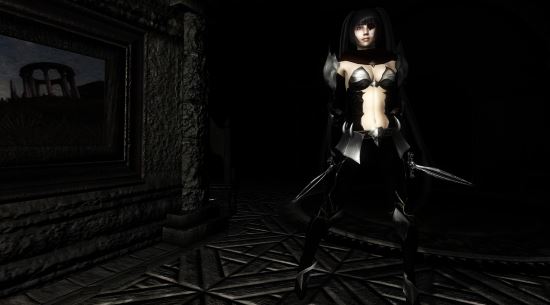 Dark Sisterhood Armor / Доспех Тёмной Сестры для TES IV: Oblivion