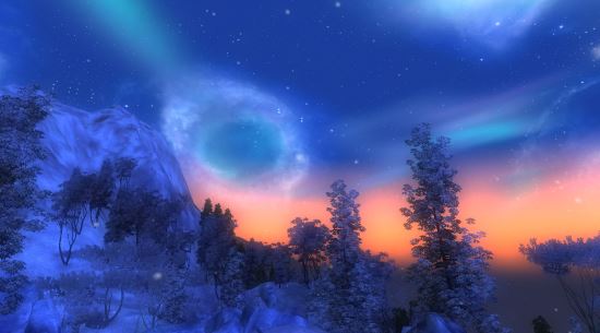 Lush and Gaudy Aurora Borealis / Северное Сияние для TES IV: Oblivion