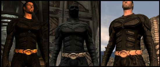 Сэт Тёмного Рыцаря / Dark Knight Armor Set для TES V: Skyrim